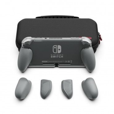 Skull & Co. GripCaseLite Bundle For Nintendo Switch Lite Gray