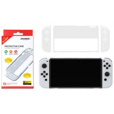 Dobe Crystal Case For Nintendo Switch OLED Console And Joy-Con Protection