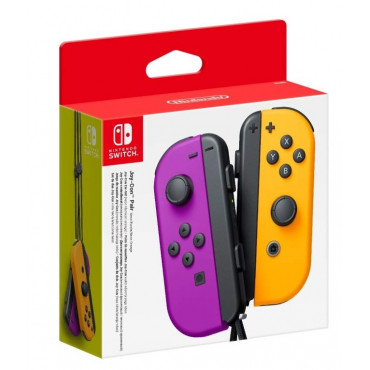 Nintendo Switch Joy-Con Neon Purple/Neon Orange 