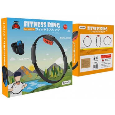 IINE Switch Somventuratosensory Yoga Fitness Ring Anti-Slip Grips Adjustable Leg Strap Set For Ring Fit Ade Sport Game