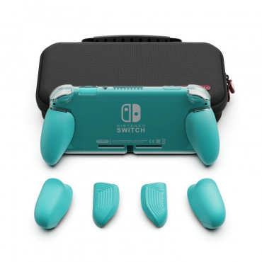 Skull & Co. GripCaseLite Bundle For Nintendo Switch Lite Turquoise